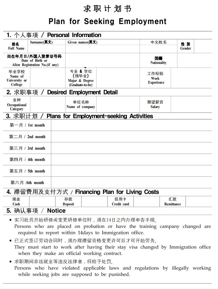 📄 Cập nhật mẫu kế hoạch xin việc 1 năm mới nhất cho visa D10 (bản 2025)