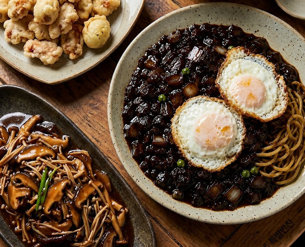 Jajangmyeon + tangsuyuk — 7 năm vẫn không chán